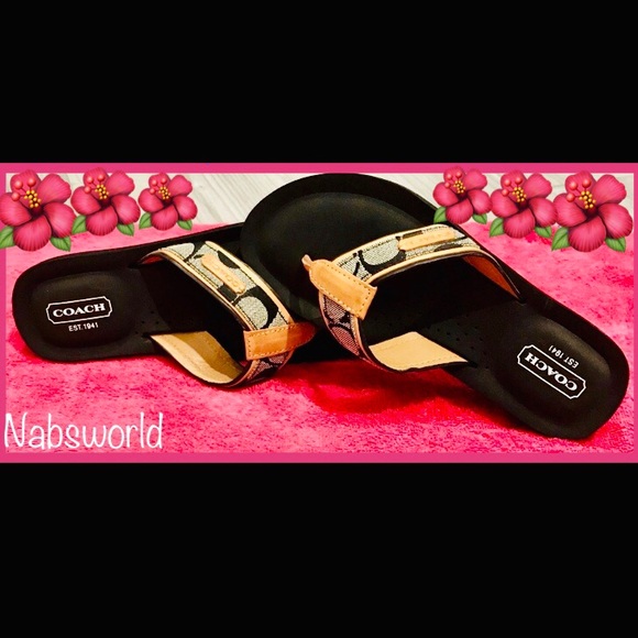 Coach | Shoes | Coach Juanita Flip Flops | Poshmark